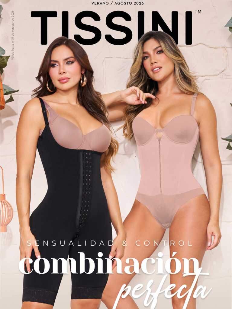 Portada catalogo fajas TISSINI
